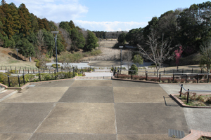 松虫姫公園うしむぐりの池方面