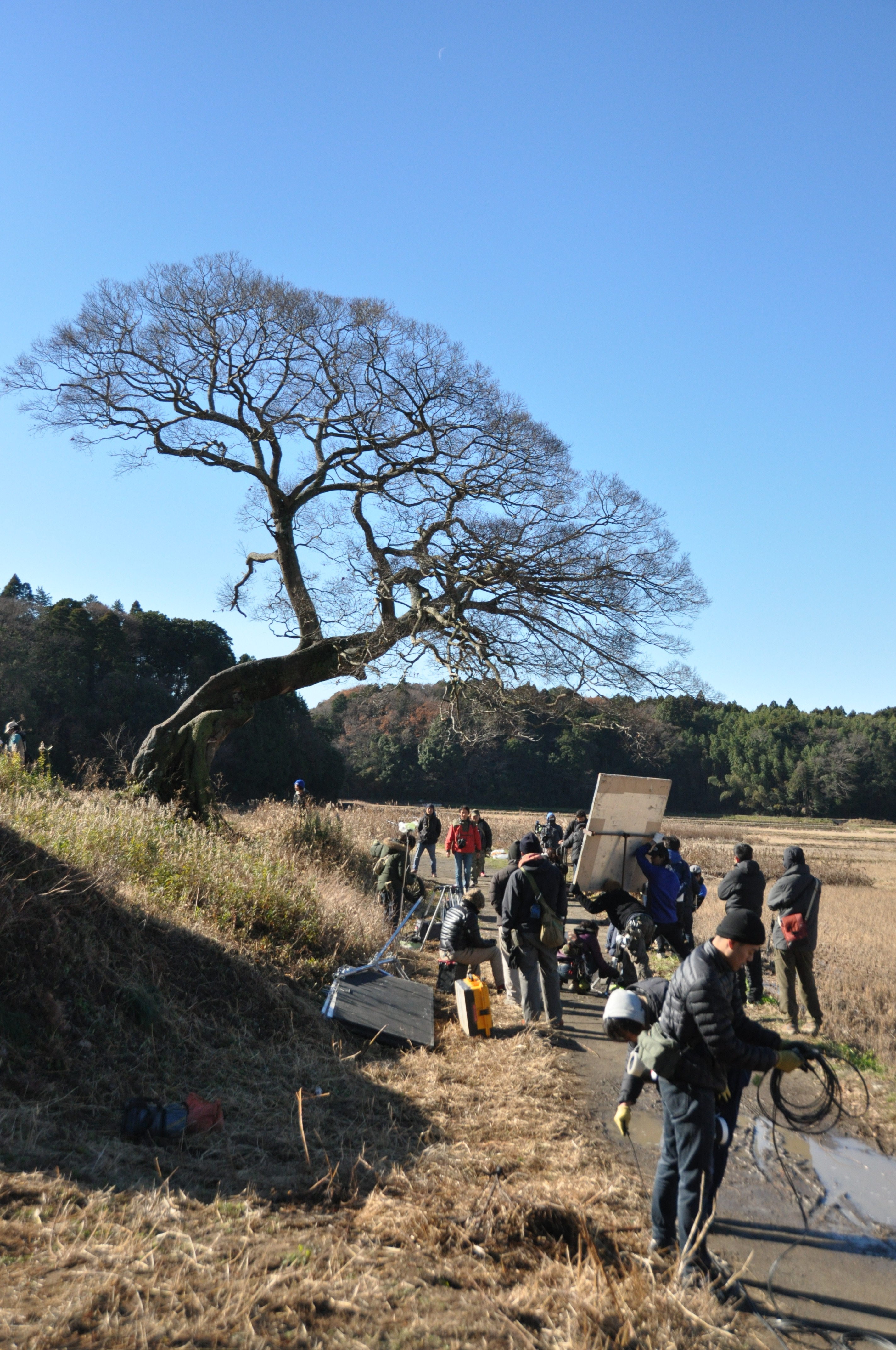 信長協奏曲のロケ風景