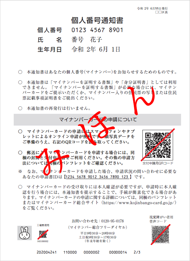 マイナンバー 個人番号 の通知とマイナンバーカード 個人番号カード の概要 印西市ホームページ