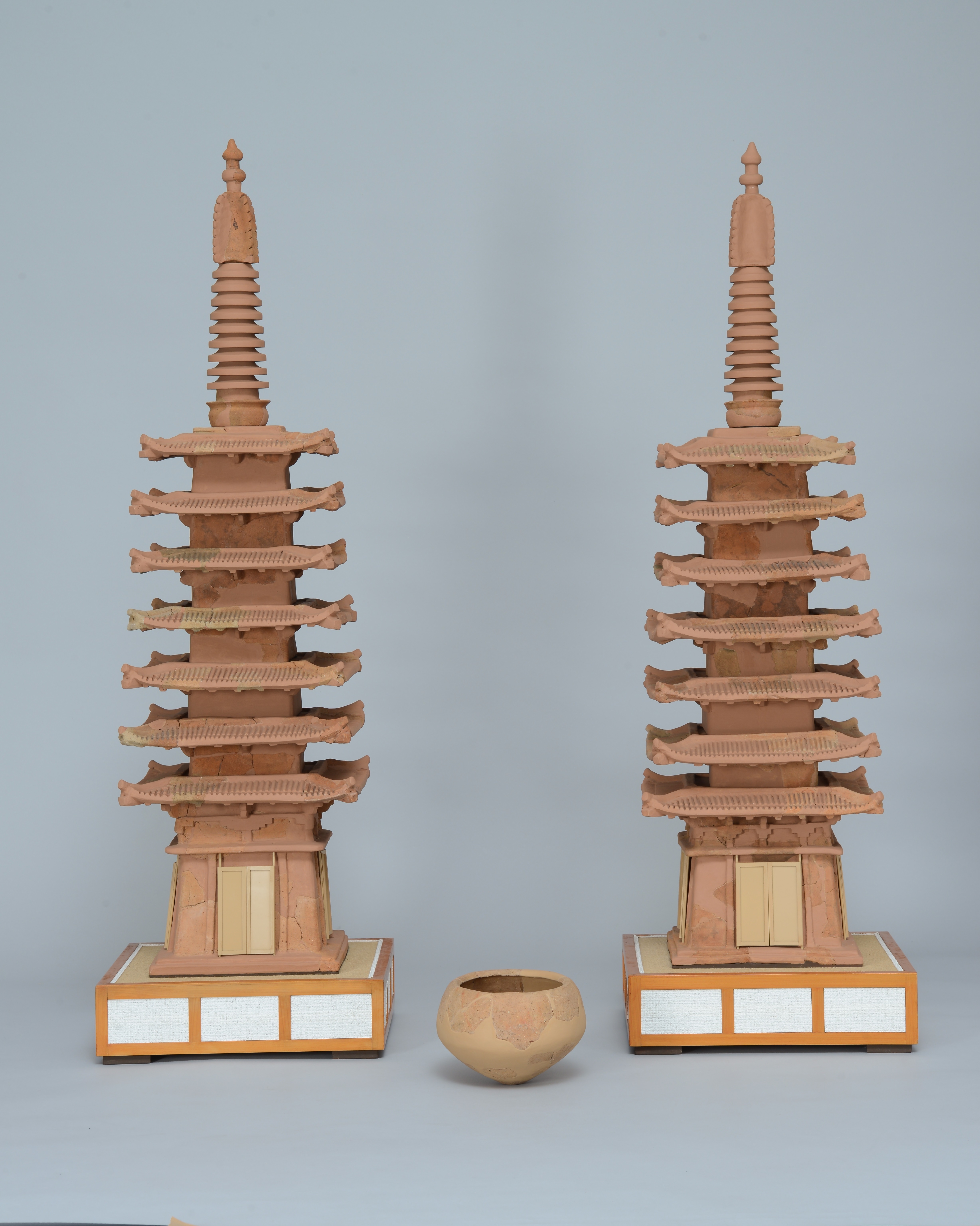 馬込遺跡出土瓦塔